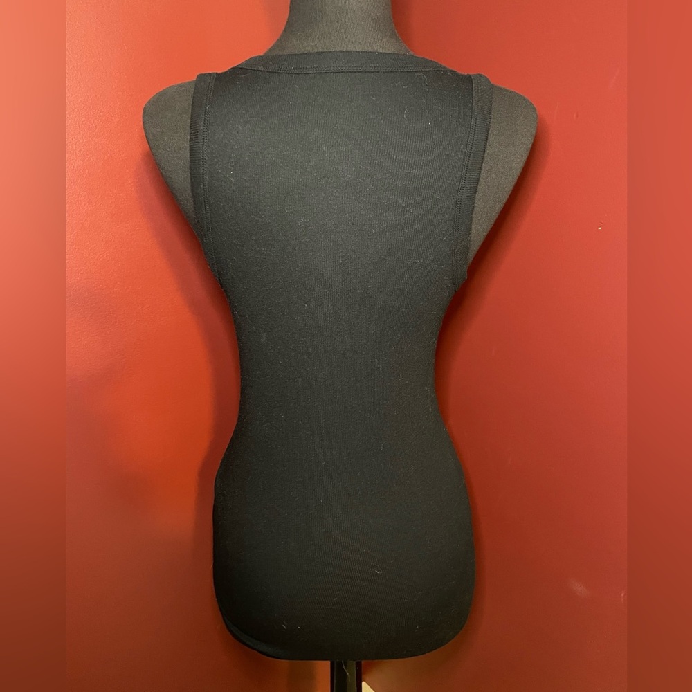 Black Sleeveless Bodysuit - Picture 2 of 4